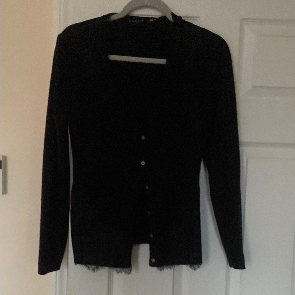 Women's Black Cardigan Sweater. Good condition.100% cashmere